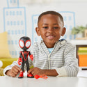 Marvel Spidey and His Amazing Friends Supersized Miles Morales: Spider-Man Action Figure
