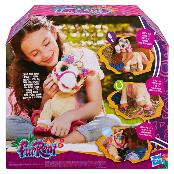 furReal Cinnamon, My Stylin' Pony Toy; 14-Inch Electronic Pet Toy