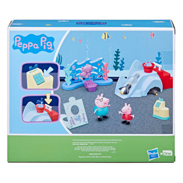 Peppa Pig Peppa’s Adventures Peppa’s Aquarium Adventure Playset Preschool Toy - 0
