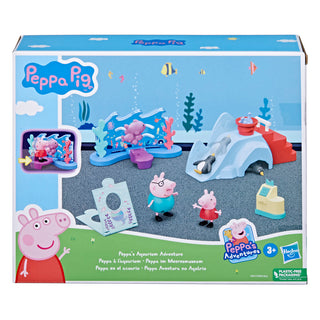 Peppa Pig Peppa’s Adventures Peppa’s Aquarium Adventure Playset Preschool Toy