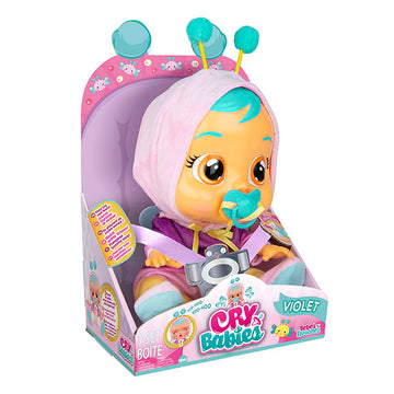 Cry Babies Core Violet Baby Doll - 0
