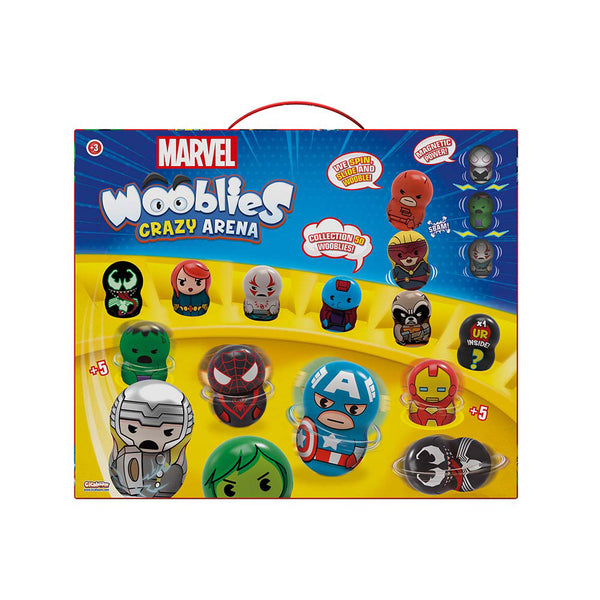 Marvel Wooblies Magnetic Power Crazy Arena