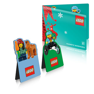 LEGO® Xmas Magnetic Bookmarks
