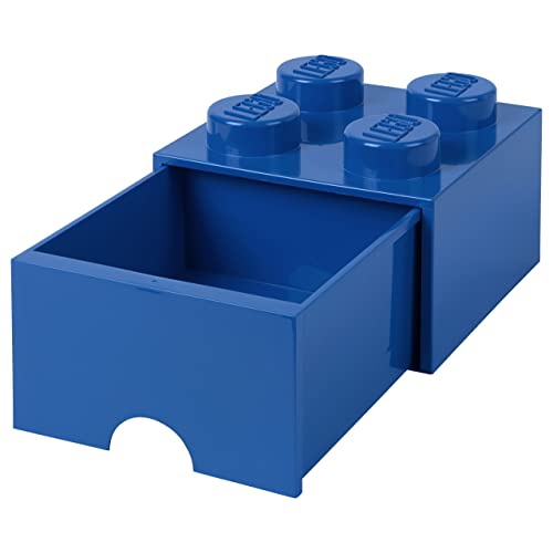 LEGO® 4-stud Blue Storage Brick Drawer