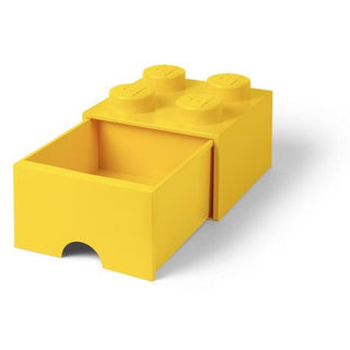 LEGO® 4-stud Yellow Storage Brick Drawer