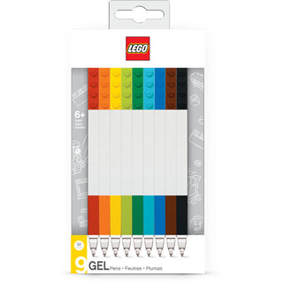 LEGO® 9-Pack Gel Pen Set