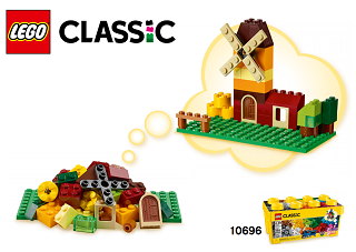 Buy LEGO 10696 Classic Medium Creative Brick Box, Easy Toy Storage