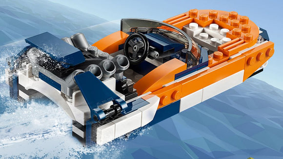 LEGO® CREATOR 3-in-1 Sunset Track Racer