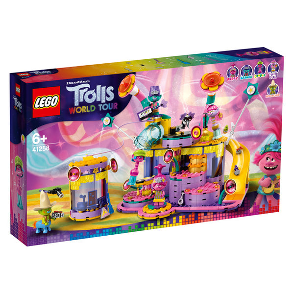LEGO® Dreamworks TROLLS Vibe City Concert 41258 | Import A Toy