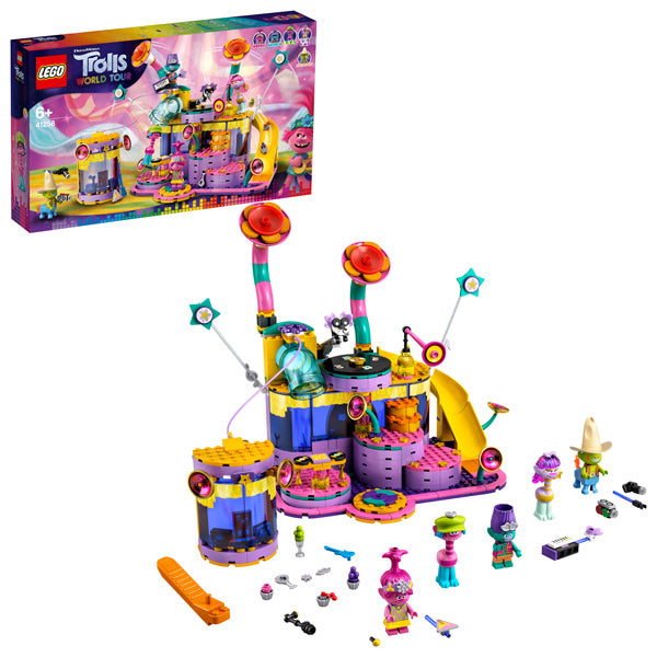 LEGO® Dreamworks TROLLS Vibe City Concert 41258