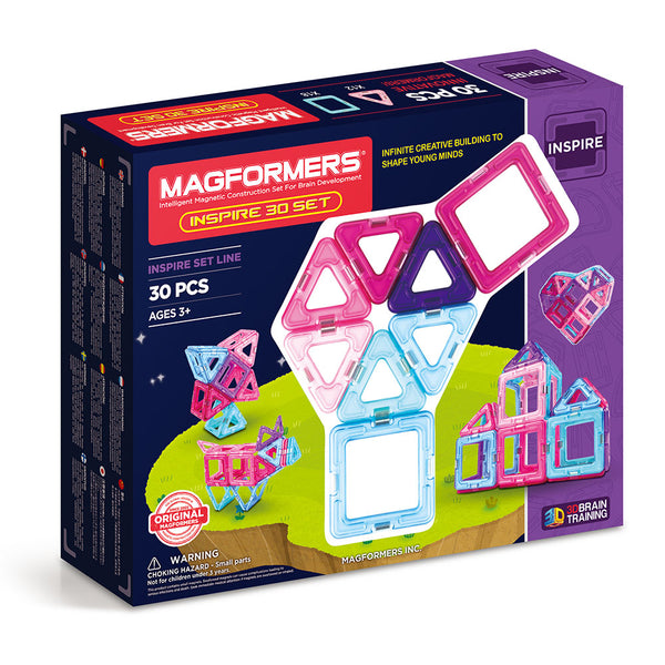 MAGFORMERS  Inspire 30 Set  Ages 3+ 704002