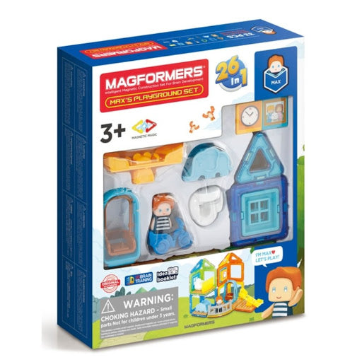 MAGFORMERS Max's Playground Set 33 Pcs 2