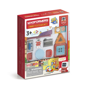 MAGFORMERS Minibot's Kitchen Set 33 Pcs