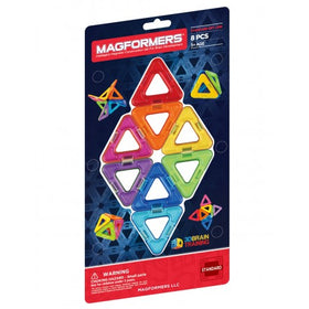 MAGFORMERS Rainbow Triangle Add-on Set 8 Pcs
