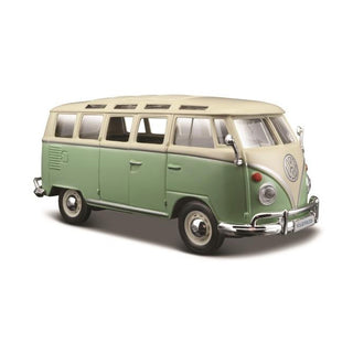MAISTO 1:25 Scale Die-Cast Special Edition Volkswagen Samba Van in Green