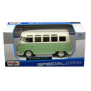 MAISTO 1:25 Scale Die-Cast Special Edition Volkswagen Samba Van in Green-2