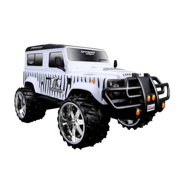 MAISTO 1:16 Tech R/C Off-Road Series Land Rover Defender Zebra
