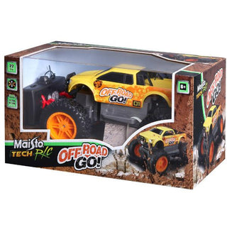 MAISTO Tech R/C Off-Road OFFROAD GO! 2WD in Orange/Yellow