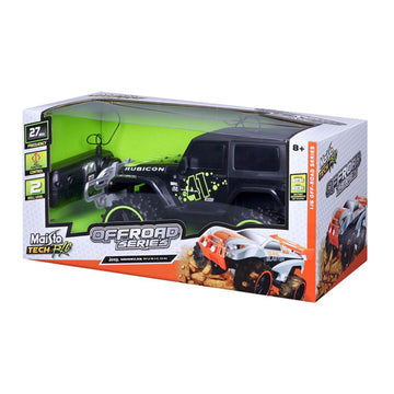 MAISTO Tech R/C Off-Road Series Jeep Wrangler Rubicon Black - 0