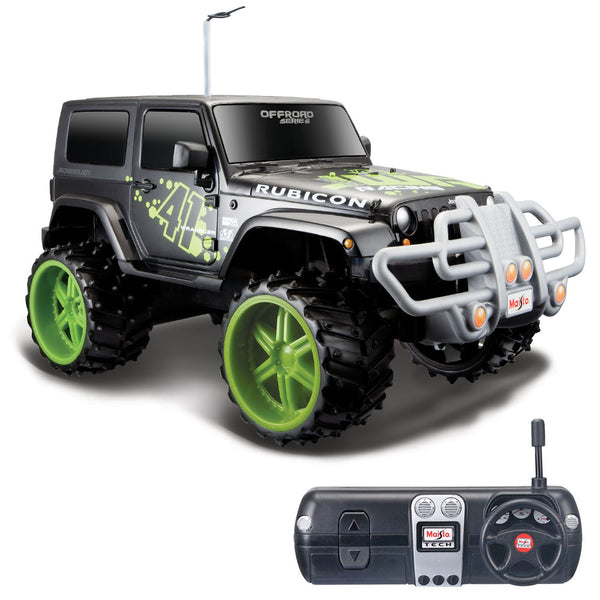 MAISTO Tech R/C Off-Road Series Jeep Wrangler Rubicon Black