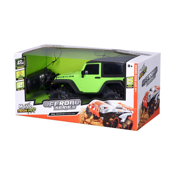 MAISTO Tech R/C Off-Road Series Jeep Wrangler Rubicon Green