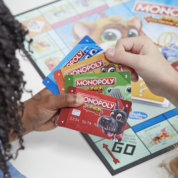 MONOPOLY Board Game Junior Electronic Banking - 0