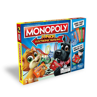 MONOPOLY Board Game Junior Electronic Banking