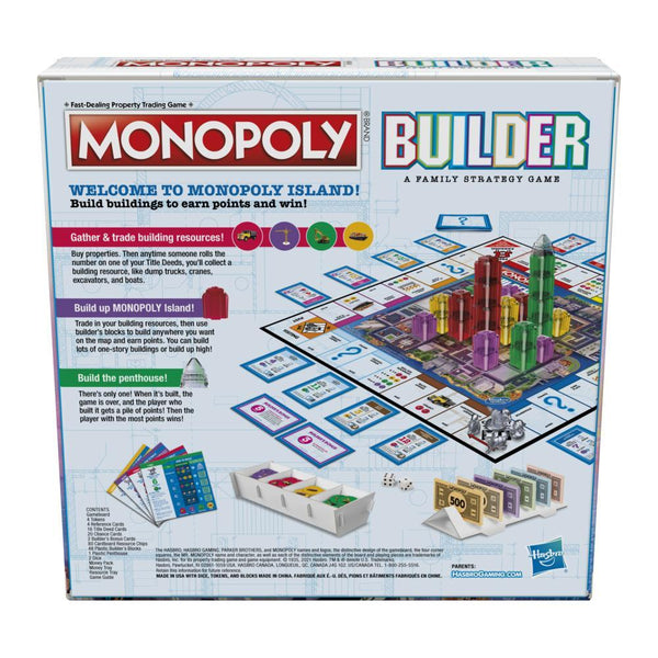 MONOPOLY Builder Board Game