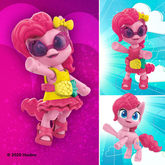 MY LITTLE PONY Smashin’ Fashion Party 2-Pack Pinkie Pie and DJ Pon-3 Poseable Figuress