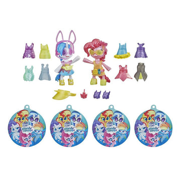 MY LITTLE PONY Smashin’ Fashion Party 2-Pack Pinkie Pie and DJ Pon-3 Poseable Figuress - 0