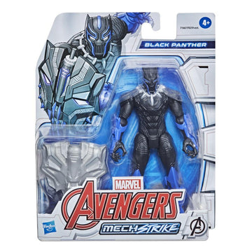 Marvel Avengers Mech Strike 6-inch Scale Action Figure Toy BLACK PANTHER - 0