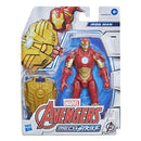 Marvel Avengers Mech Strike 6-inch Scale Action Figure Toy IRON MAN-2