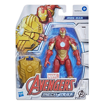 Marvel Avengers Mech Strike 6-inch Scale Action Figure Toy IRON MAN - 0