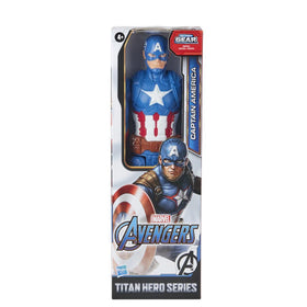 Marvel Avengers Titan Hero Series Captain America Action Figure - 0
