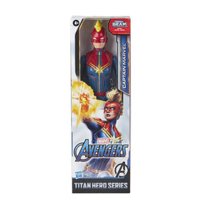 Marvel Avengers Titan Hero Series Captain Marvel Action Figure - 0