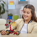 Marvel Bend And Flex Flex Rider Iron Man Action Figure Toy-4