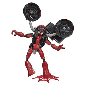 Marvel Bend And Flex Flex Rider Spider-Man Action Figure Toy - 0