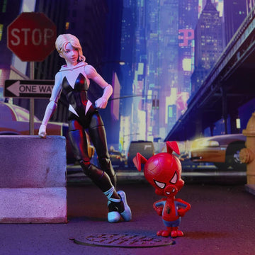 Marvel Legends Into the Spider-Verse Gwen Stacy and Spider-Ham - 0