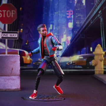 Marvel Legends Series Spider-Man Into the Spider-Verse: Miles Morales Figure - 0