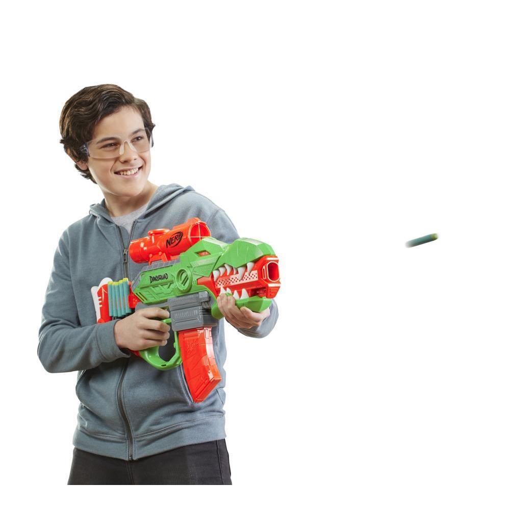 NERF DinoSquad Rex-Rampage Motorized Dart Blaster