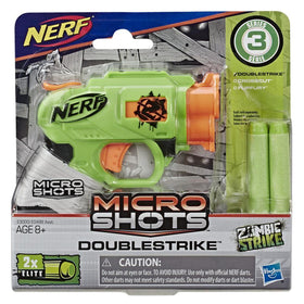 NERF MicroShots Zombie Strike Doublestrike Blaster