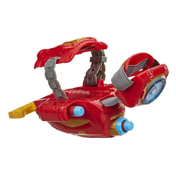 NERF Power Moves Iron Man Repulsor Blast Gauntlet Dart Blaster - 0