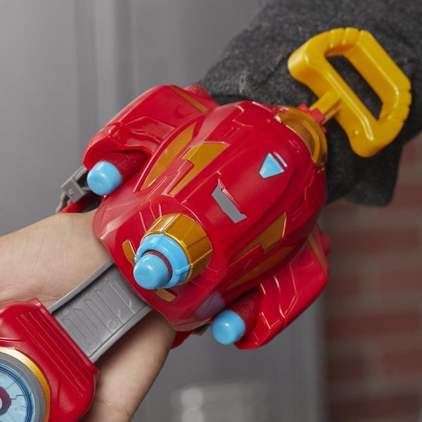 NERF Power Moves Iron Man Repulsor Blast Gauntlet Dart Blaster