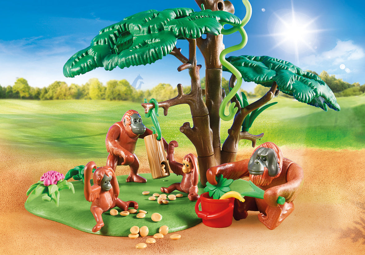 PLAYMOBIL Orangutans with Tree 70345