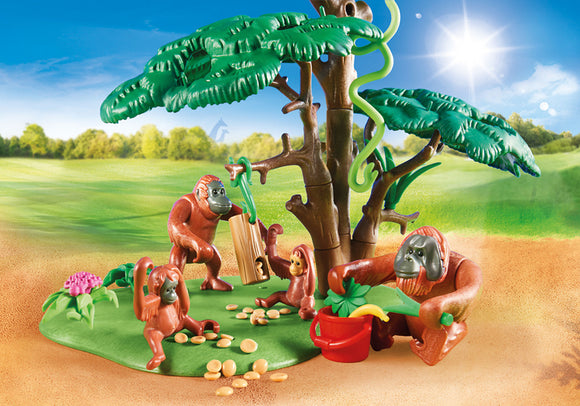 PLAYMOBIL Orangutans with Tree 70345