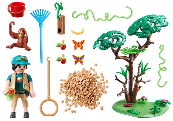 PLAYMOBIL Orangutans with Tree 70345