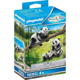 PLAYMOBIL Pandas with Cub 70353