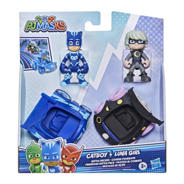 PJ Masks Catboy vs Luna Girl Battle Racers Toy - 0