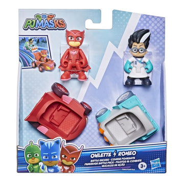 PJ Masks Owlette vs Romeo Battle Racers Toy - 0