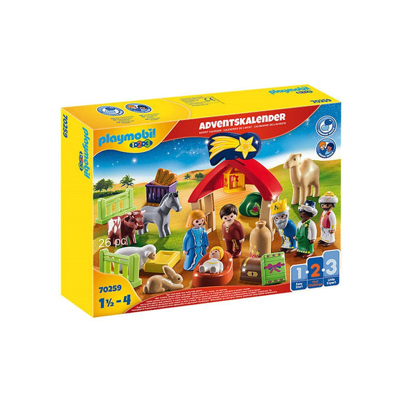 PLAYMOBIL 1.2.3 Advent Calendar - Christmas Manger